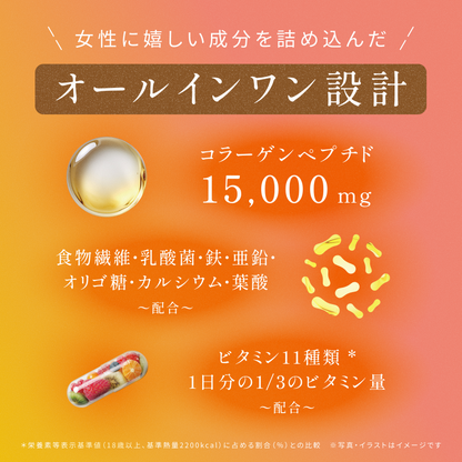 Welme All in One-Collagen Protein リンゴ風味